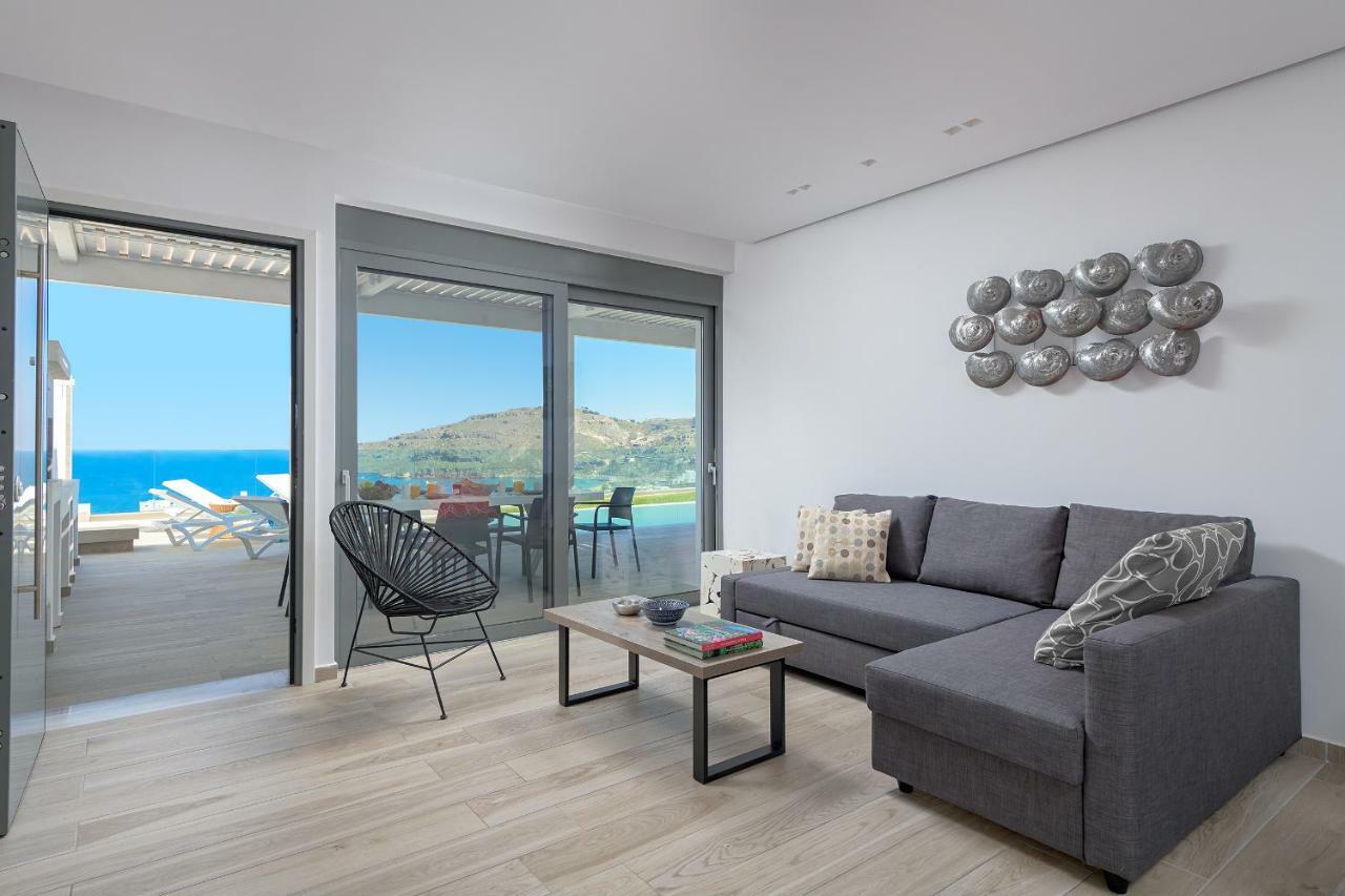 Villa Gaia Lindos  Bagian luar foto