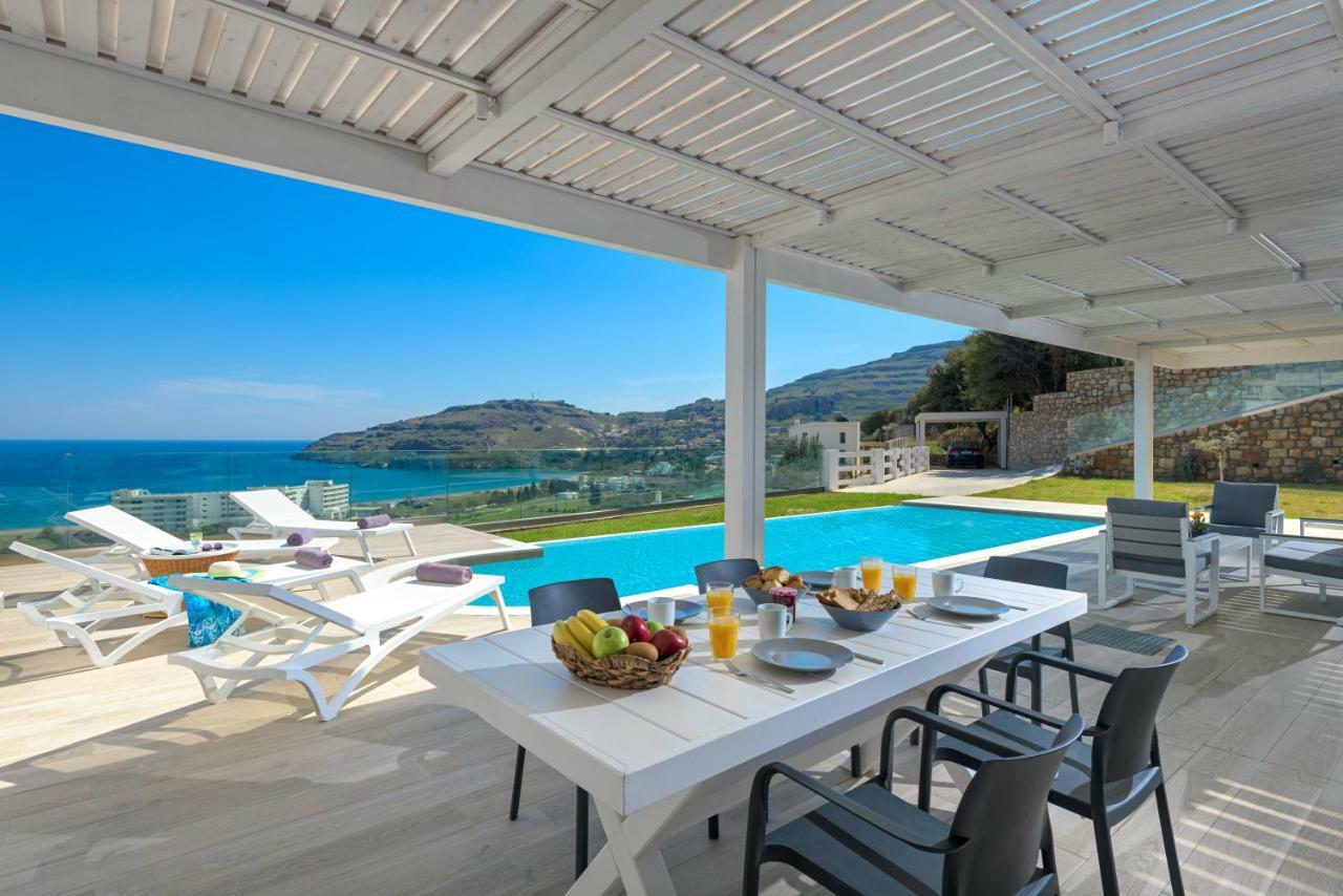 Villa Gaia Lindos  Bagian luar foto